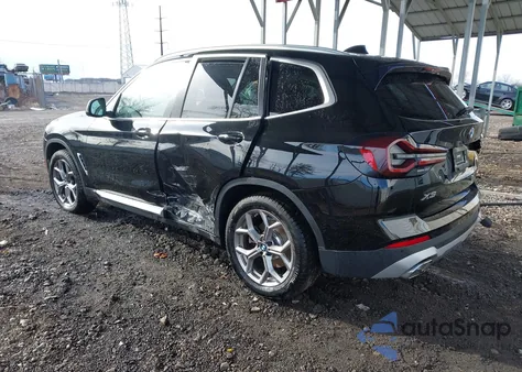 2022 BMW X3 xDrive30I from USA, damaged, VIN 5UX53DP03N9K67340